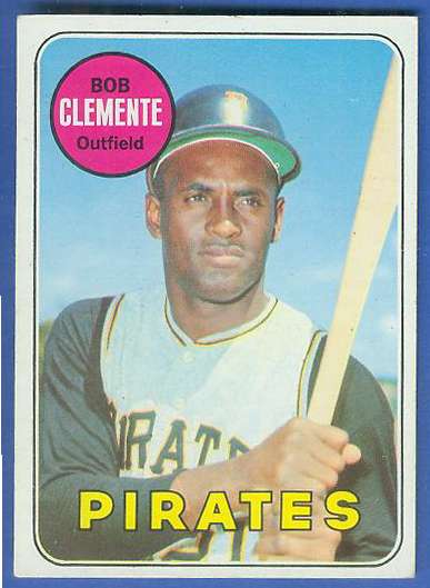 1969 Topps #.50 Roberto Clemente [#a] (Pirates) Baseball cards value