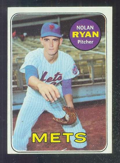 1969 Topps #533 Nolan Ryan [#b] (Mets) Baseball cards value