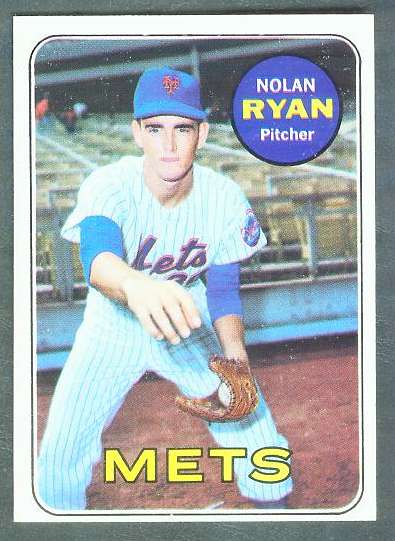 1969 Topps #533 Nolan Ryan [#c] (Mets) Baseball cards value