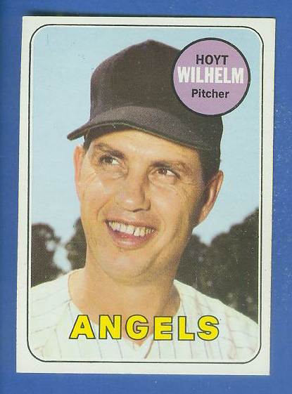 1969 Topps #565 Hoyt Wilhelm [#d] (Angels) Baseball cards value