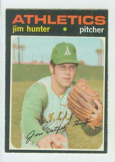 1971 O-Pee-Chee/OPC #.45 Jim Hunter [#a] (A's) Baseball cards