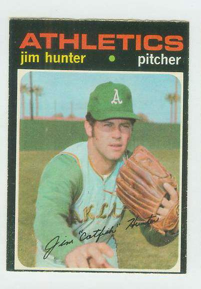 1971 O-Pee-Chee/OPC #.45 Jim Hunter [#b] (A's) Baseball cards