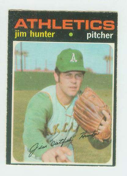 1971 O-Pee-Chee/OPC #.45 Jim Hunter [#e] (A's) Baseball cards
