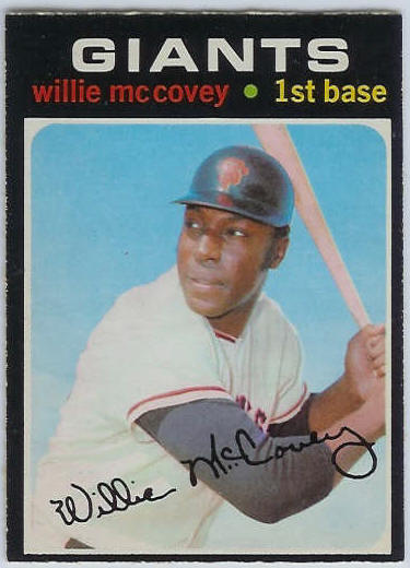 1971 O-Pee-Chee/OPC #.50 Willie McCovey [#c] (Giants) Baseball cards value
