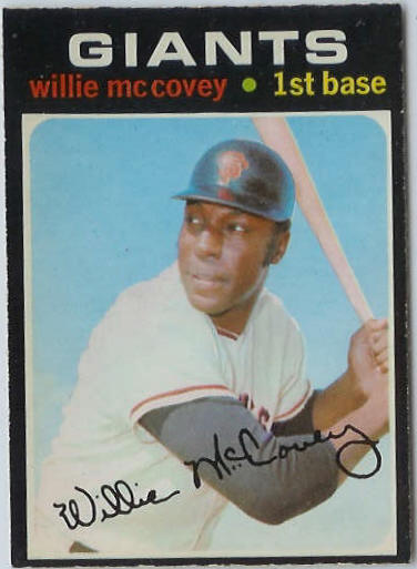 1971 O-Pee-Chee/OPC #.50 Willie McCovey [#d] (Giants) Baseball cards value