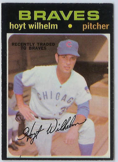 1971 O-Pee-Chee/OPC #248 Hoyt Wilhelm [#a] (Braves) Baseball cards value