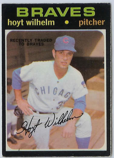1971 O-Pee-Chee/OPC #248 Hoyt Wilhelm [#b] (Braves) Baseball cards value