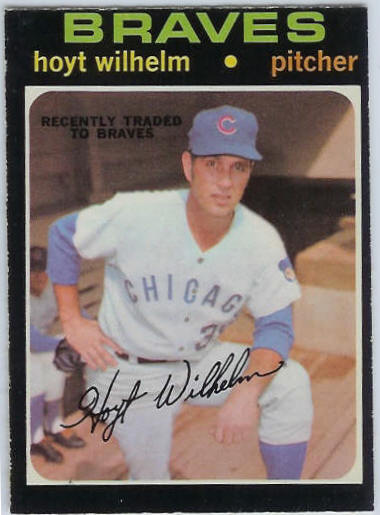 1971 O-Pee-Chee/OPC #248 Hoyt Wilhelm [#d] (Braves) Baseball cards value