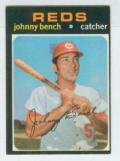 1971 O-Pee-Chee/OPC #250 Johnny Bench [#c] (Reds) Baseball cards value
