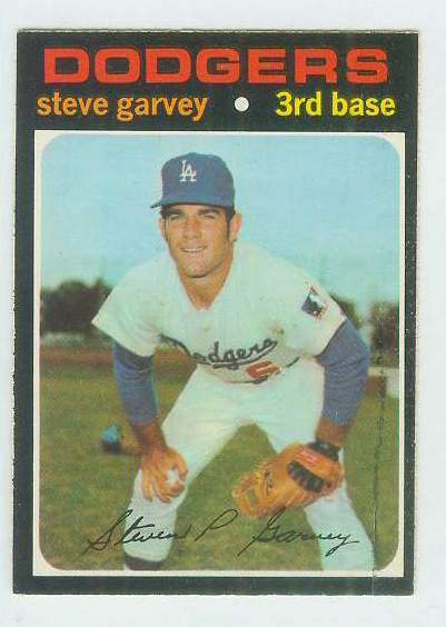1971 O-Pee-Chee/OPC #341 Steve Garvey ROOKIE [#a] (Dodgers) Baseball cards value