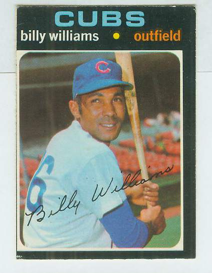 1971 O-Pee-Chee/OPC #350 Billy Williams (Cubs) Baseball cards value