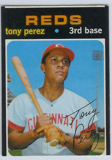 1971 O-Pee-Chee/OPC #580 Tony Perez [#a] SCARCE SEMI-HI# (Reds) Baseball cards value