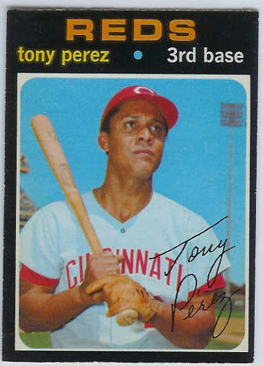 1971 O-Pee-Chee/OPC #580 Tony Perez [#b] (Reds) Baseball cards value