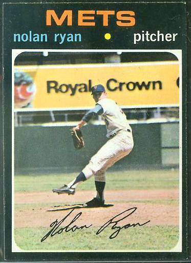 1971 Topps 513 Nolan Ryan b Mets 