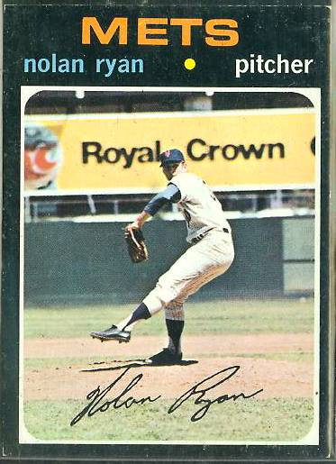 1971 Topps #513 Nolan Ryan [#d] (Mets) Baseball cards value