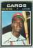 1971 Topps #625 Lou Brock [#a] (Cardinals)