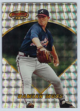 Damian Moss - 1996 Bowman's Best ROOKIE #151 (Braves) Baseball cards value