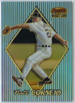 Nate Cornejo - 1999 Bowman's Best Refracotor ROOKIE #189 (Tigers) Baseball cards value