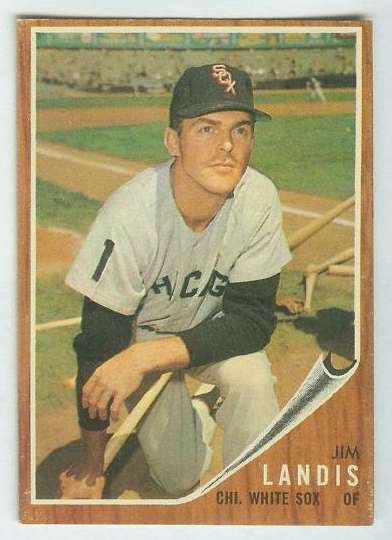1962 Topps #540 Jim Landis SHORT PRINT HIGH #.(White Sox) Baseball cards value