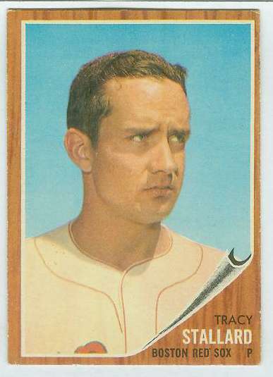 1962 Topps #567 Tracy Stallard SHORT PRINT HIGH # (Red Sox) Baseball cards value