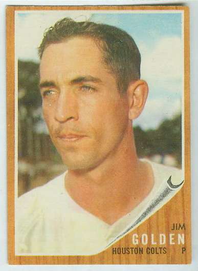 1962 Topps #568 Jim Golden HIGH # (Houston Colts/Astros) Baseball cards value