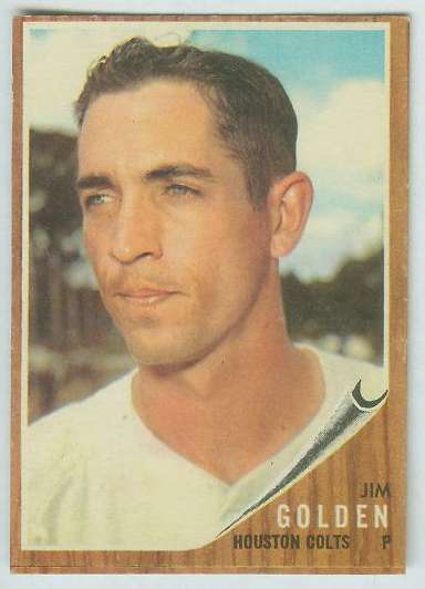 1962 Topps #568 Jim Golden [#b] HIGH #.(Houston Colts/Astros) Baseball cards value