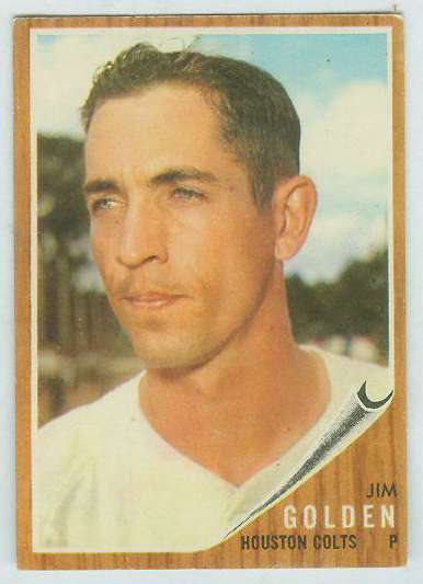 1962 Topps #568 Jim Golden [#x] HIGH #.(Houston Colts/Astros) Baseball cards value