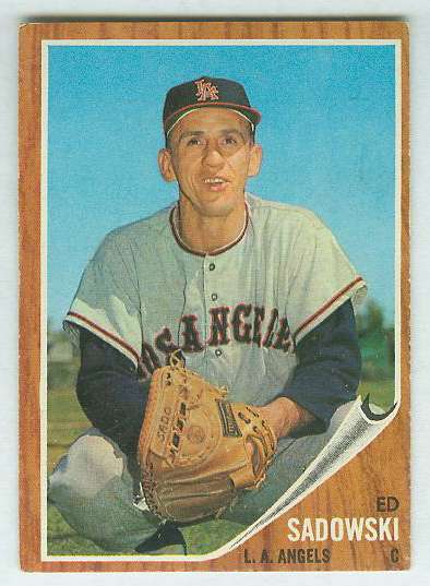 1962 Topps #569 Ed Sadowski SHORT PRINT [#a] HIGH #.(Angels) Baseball cards value