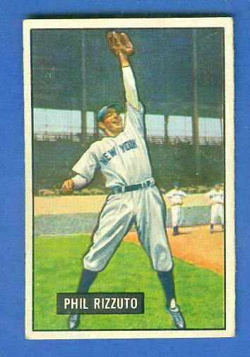 1951 Bowman #.26 Phil Rizzuto (Yankees) Baseball cards value