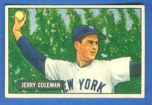 1951 Bowman #.49 Jerry Coleman (Yankees) Baseball cards value