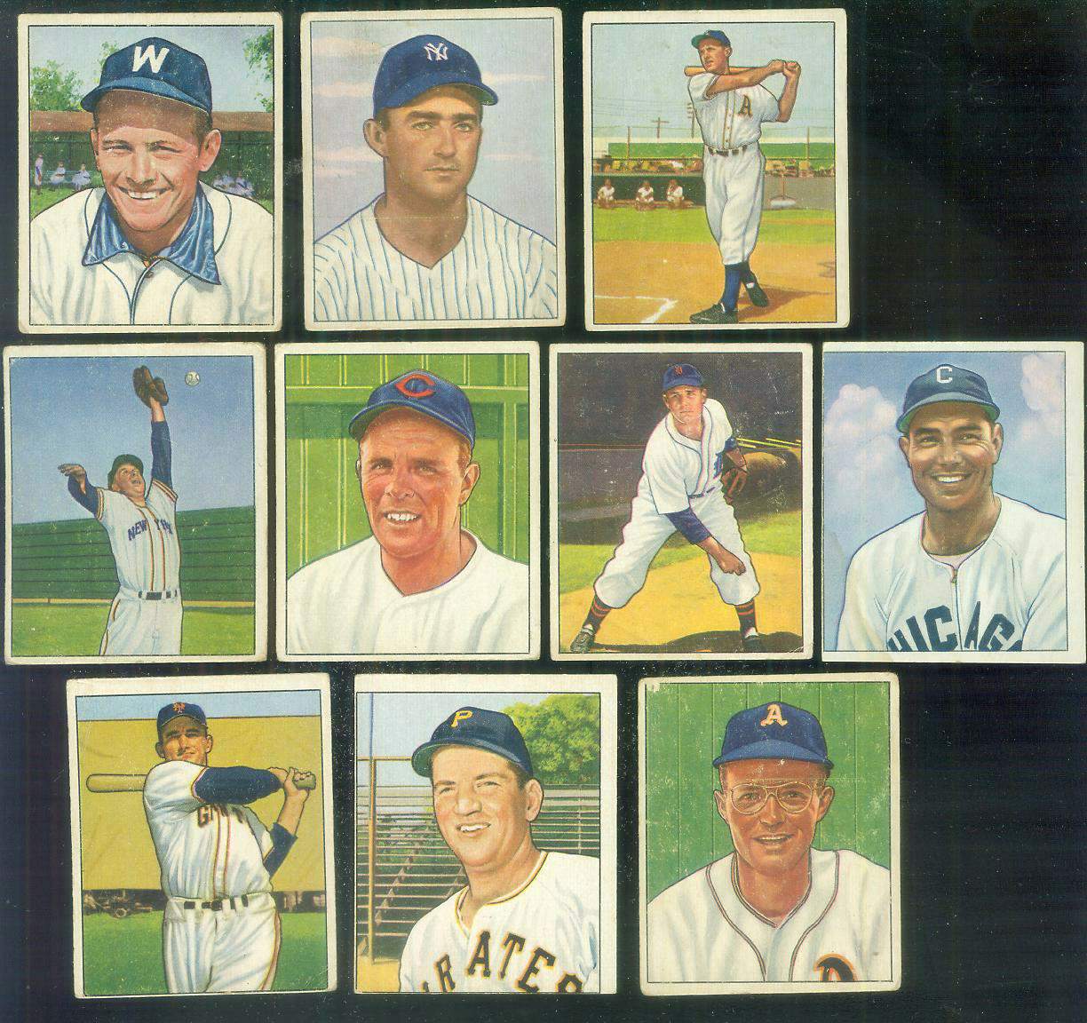 1950 Bowman #.92 Hank Majeski [#sc] (White Sox) Baseball cards value