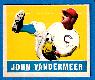 1948-49 Leaf # 53 Johnny VanderMeer [Vander Meer] (Reds)