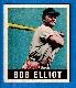 1948-49 Leaf # 65 Bob Elliot ROOKIE [Eliott] (Braves)