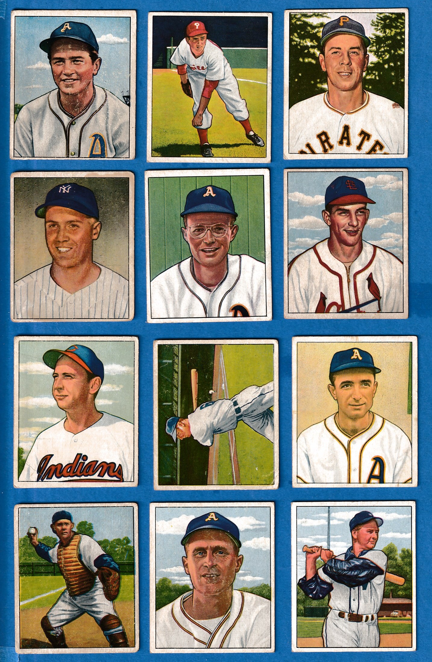 1950 Bowman # 49 Elmer Valo SCARCER LOW# (Philadelphia A's) Baseball cards value