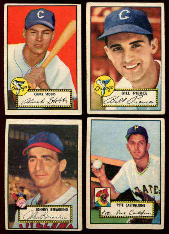 1952 Topps #260 Pete Castiglione (Pirates) Baseball cards value