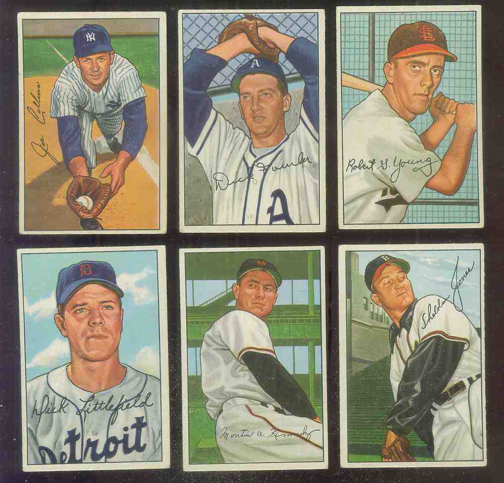 1952 Bowman #209 Dick Littlefield (Tigers) Baseball cards value