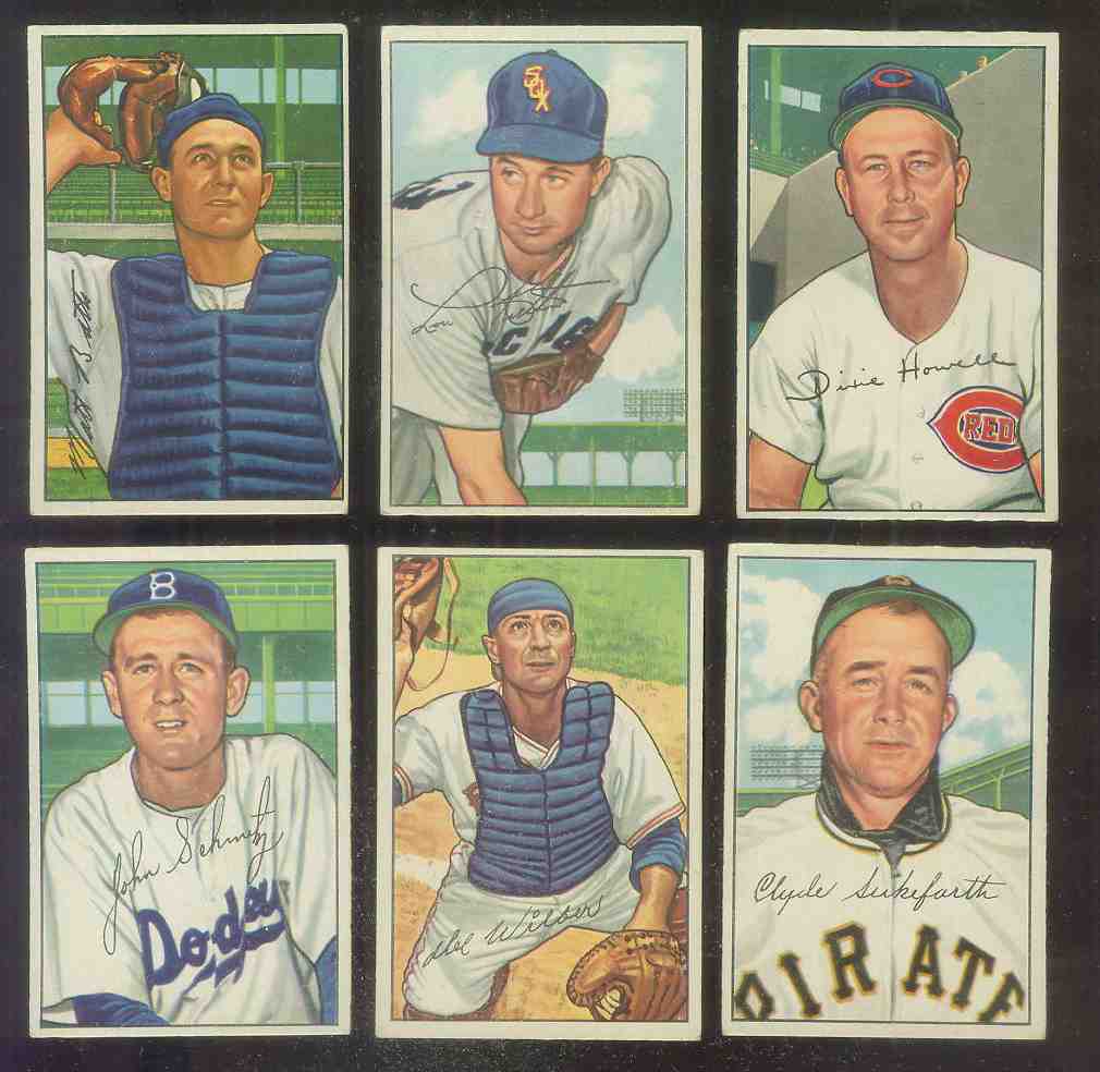 1952 Bowman #224 Johnny Schmitz [#x] (Brooklyn Dodgers) Baseball cards value