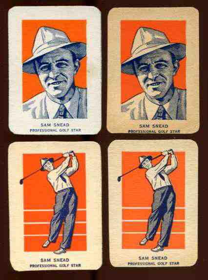1952 Wheaties #27A Sam Snead PORTRAIT (Golf) Baseball cards value