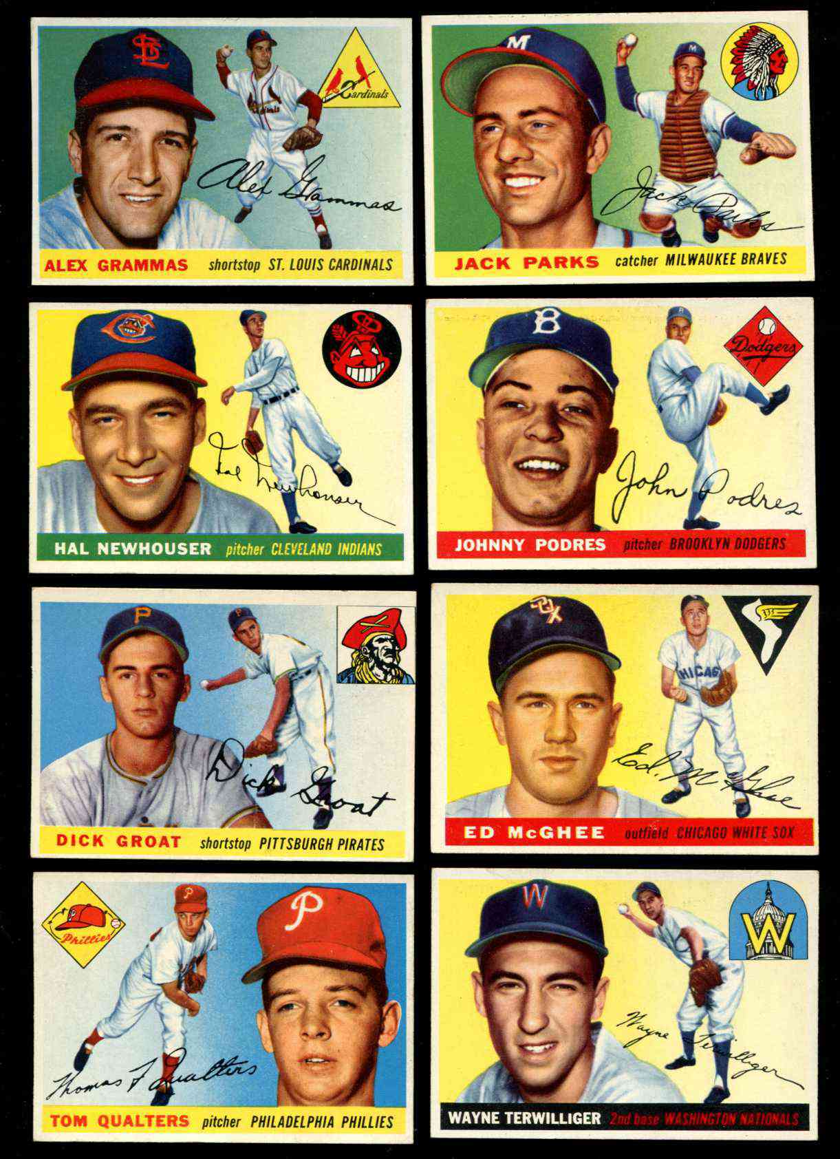 1955 Topps #.24 Hal Newhouser [#x] (Indians) Baseball cards value