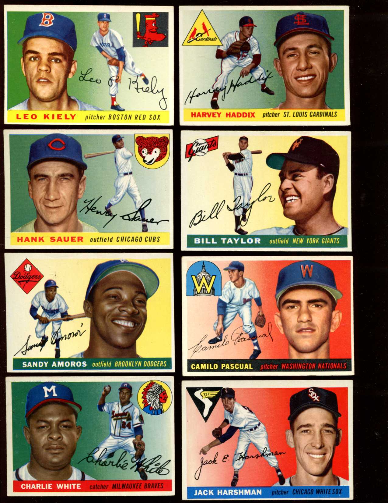 1955 Topps #.84 Camilo Pascual ROOKIE [#x] (Senators) Baseball cards value