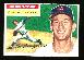 1956 Topps #140 Herb Score ROOKIE [SCARCE VAR:WB] [#] (Indians)