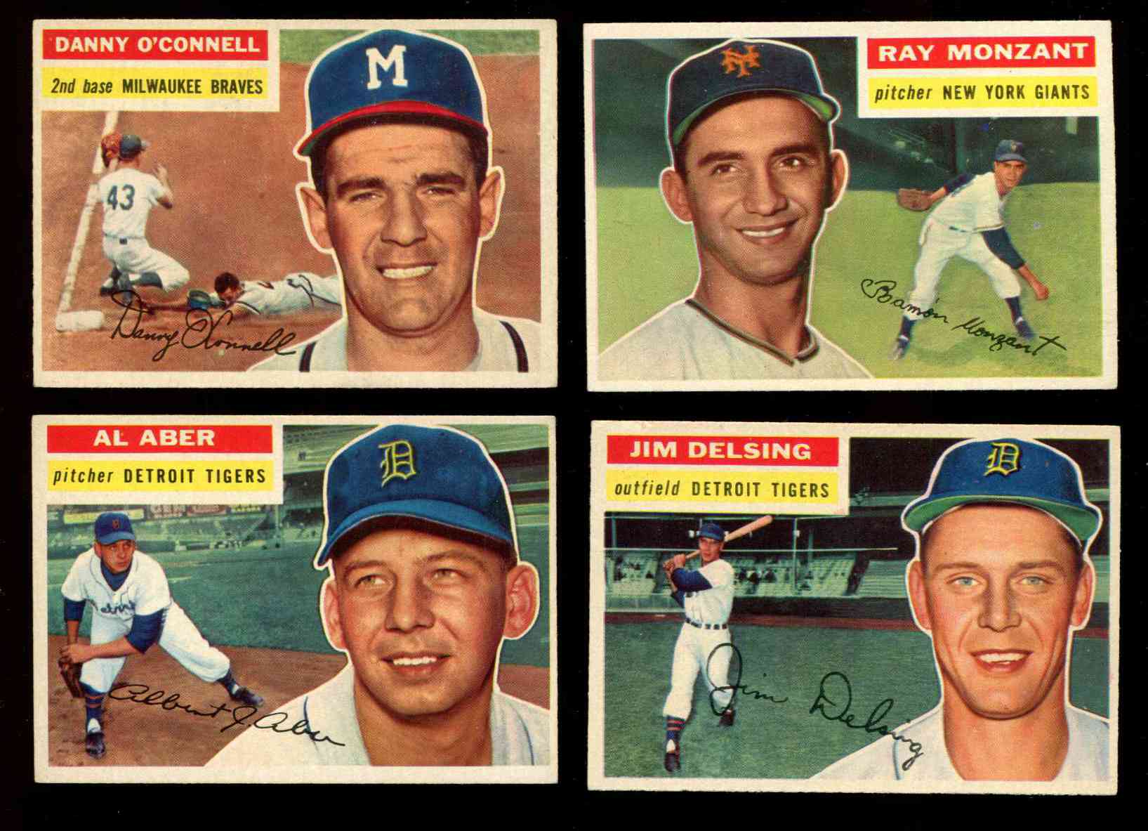 1956 Topps #264 Ray Monzant (Giants) Baseball cards value