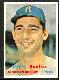 1957 Topps #302 Sandy Koufax SCARCE MID SERIES [#] (Brooklyn Dodgers)