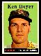 1958 Topps #350 Ken Boyer [#] (Cardinals)