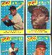1958 Topps  -   Lot of (5) All-Stars - Willie Mays,Hank Aaron,Stan Musial..