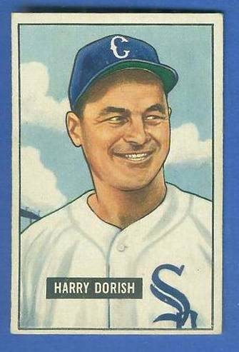 1951 Bowman #266 Harry Dorish SCARCE HIGH# (White Sox) Baseball cards value