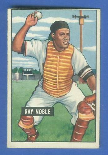 1951 Bowman #269 Ray Noble SCARCE HIGH# (New York Giants) Baseball cards value