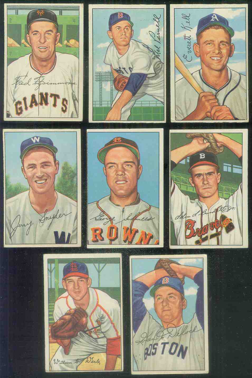 1952 Bowman #230 Frank Shea (Senators) Baseball cards value