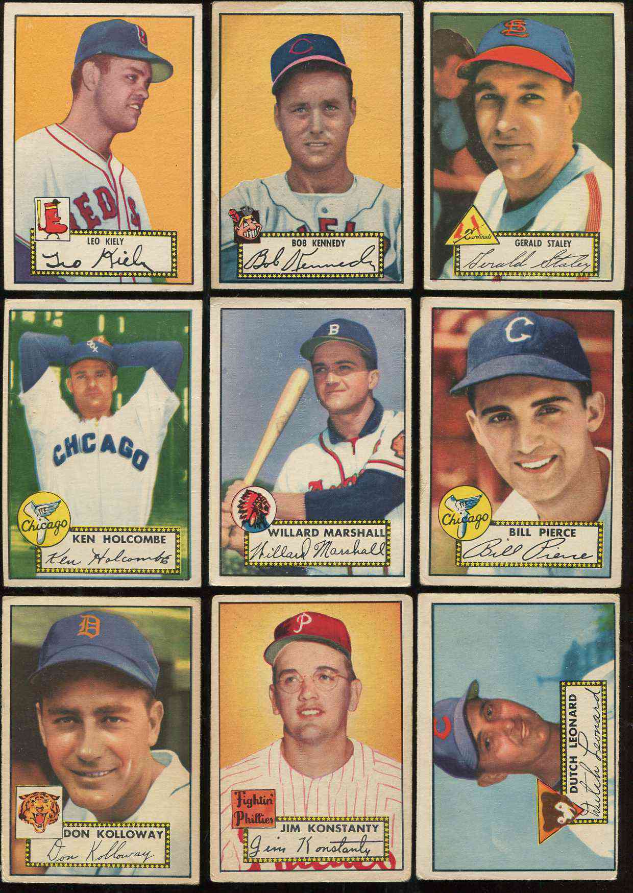1952 Topps #.98 Bill Pierce [#x] (White Sox) Baseball cards value
