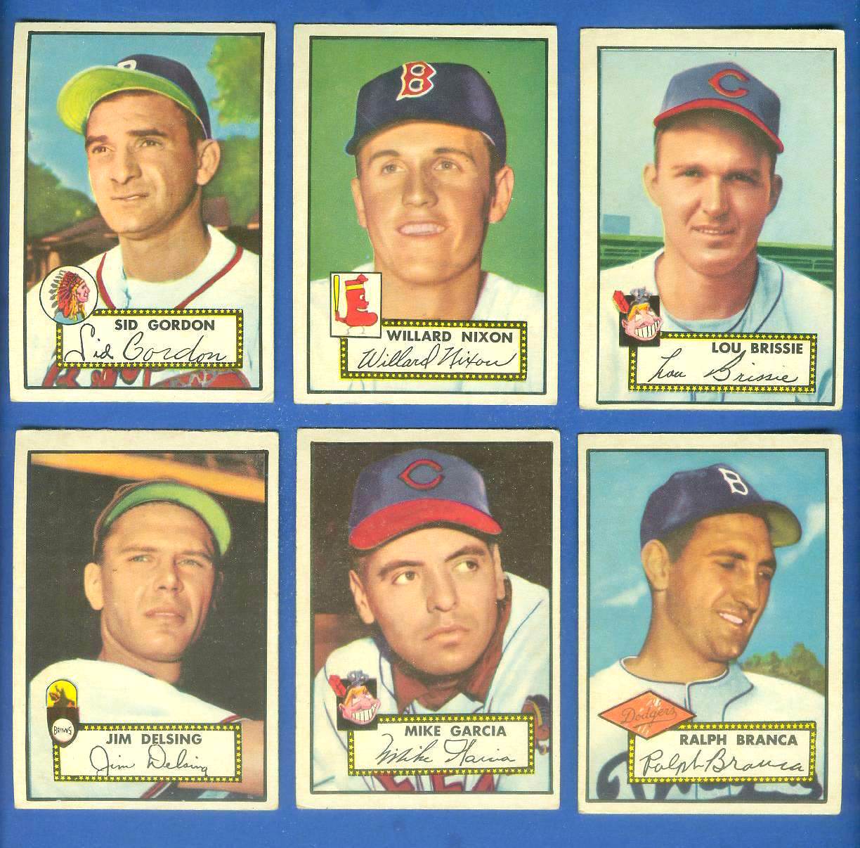 1952 Topps #267 Sid Gordon (Boston Braves) Baseball cards value